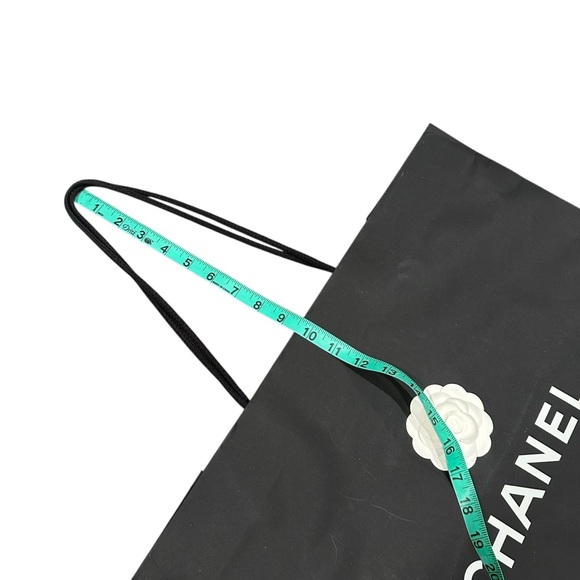 Chanel Black & White Giant Shopping Bag with Camelia - 19.75" x 17.75" x 9.5" - Picture 14 of 16